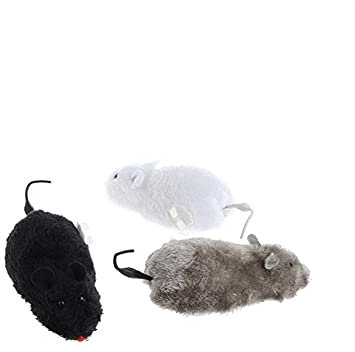 Cat Toy, Moving Mouse With Turning Tail, Wind-Up, Gift, Prank-Item Durable design