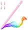 MoKo Penna per iPad (A16) 11a 10a 9a Gen, Penna Stilo per 2018-2025 Apple iPad 11-6, Mini 7-5, Air M3/M2 11/13/5/4/3, Pro M4 13/12.9/11 Sensibilità di inclinazione,Ricarica Rapida USB-C, Rosa