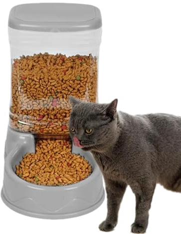 Distributeur Automatique Animaux - Gamelle Automatique Chat - Distributeur De Nourriture pour Chat/Chien