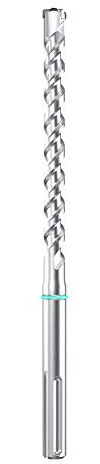 Heller 22385G2 Enduro - Y-Cutter Mèche à marteau-perforateur SDS-max, 32 x 1320/1200 mm, Argent