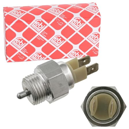 febi bilstein 18652 Rückfahrlichtschalter | Kompatibel mit: AUDI 100 C2 Avant, 100 C2 Stufenheck, 100 C3 Avant, 100 C3 Stufenheck, 200 C2 Stufenheck, 200 C3 Stufenheck