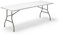 KG KITGARDEN - Mesa Plegable Portátil Multifuncional, 200x74x74cm, Blanco