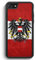 MUNIQASE Austria Österreich - Silikon Hülle für iPhone 8 - Motiv Design - Cover Handyhülle Schutzhülle Case Schale