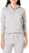 Amazon Essentials Women's Long-Sleeved Fleece Quarter-Zip Top (Available in Plus Size), Light Grey Heather, L