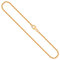EDELIND Goldkette, Ankerkette diamantiert Gelbgold 333 / 8K, Länge 70 cm, Breite 1.9 mm, Gewicht ca. 7.6 g., NEU