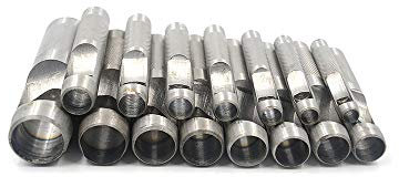 1.0mm-25mm alle Größe Pick-Leder-Werkzeug-Leder-Locher Hohl Puncher Leder Locher Fertigkeit DIY für Kleidung Gürtel Leinwand,1mm