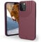 URBAN ARMOR GEAR [U] by UAG iPhone 12/12 Pro 5G- (6.1 inch) Case Anchor Shock Absorbing Slim Fit Sleek Stylish Protective Phone Cover, Matte Aubergine