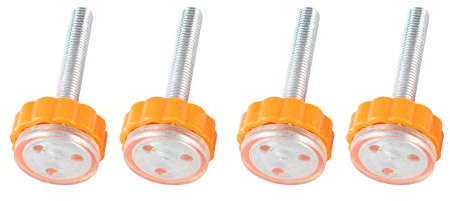 4 Stück Torschrauben Baby Sicherheit Treppengitter Schrauben mit Sicherungsmutter Ersatzteil Zubehör