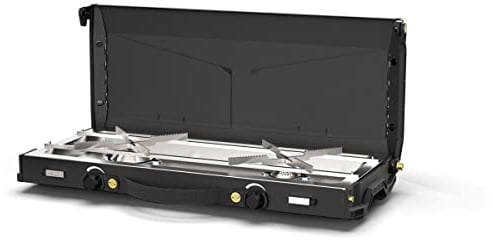 Primus Portable Stove, Alika 2 Burner, Liquefied Petroleum Gas, Stainless Steel, Brass, Gas Powered, 2800.0 Watts, 5090.0 Grams