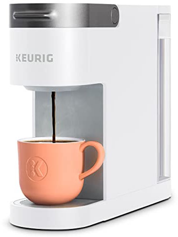 Keurig K-Slim Single Serve K-Cup Pod Coffee Maker, Featuring Simple Push Button Controls And MultiStream Technology, White