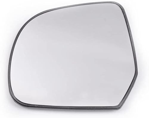LT2CP Heated Wing Mirror Glass Left Passenger Side for Nissan Micra MK4 2010–2017 & Dacia Dokker 2012–2020 Duster 2010–2014 Clip-On Replacement