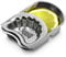 LEMONEASY Zitronenscheibenpresse – schieben statt pressen, Edelstahl, ergonomisch, spülmaschinenfest – Made in Germany