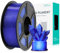 SUNLU PLA+ Filament 1.75mm, PLA Plus 3D Drucker Filament, Stärker belastbar, Neatly Wound, 1KG 3D Druck PLA+ Filament, Maßgenauigkeit +/- 0.02mm, Transparent blau