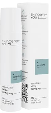 Skincerely Yours Milde Reinigung 15 ml I Hautneutraler pH-Wert 5,5 I Für alle Hauttypen I Reinigungsgel für jeden Tag ohne auszutrocknen I Ohne Sulfate I Vegan I unparfümiert