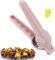 Kastanie Schneider Maronizange Maronen Messer Maronimesser Chestnut Opener Cutter Kastanienmesser Kastanienzange Nussknacker Kastanienöffner（Rosa）