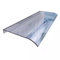 Aeovot Vordach für Haustür, Balkon Dach Transparentes Pultbogenvordach Polycarbonat-Vordach 3.5mm Dick für Draußen Sonnenschutz Regenschutz(40x40cm)