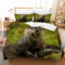 BSYYZQC Bettwäsche 240x220 Otter Bettwäsche-Sets Tier Bettbezug Weiche Atmungsaktiv Mikrofaser mit Reißverschluss und 2 Kissenbezüge 80x80 für Erwachsene Geeignet