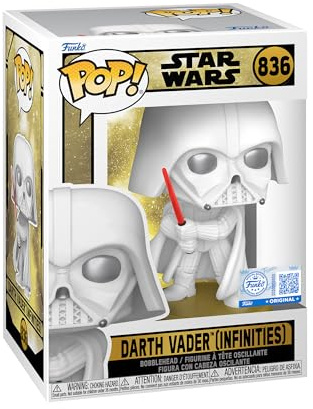 Funko POP! Star Wars: Infinities Return of the Jedi - Comic Book Series - Darth Vader in White Armor - Collectable Vinyl Figure - Gift Idea - Official Merchandise - Toys For Kids & Adults