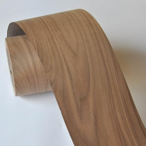 BCOMFY Amerikanischer Nussbaum (CC) Holzfurniere Bodenbelag DIY Möbel Naturmaterial Schlafzimmer Stuhl Tisch Haut Mehr Größe Stunde Furnier(2500mmX200mmX0.25m)