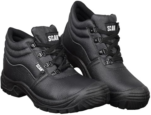 Scan SCAFWCHUK8 Safety 4 D-Ring Chukka Boot - Size 8