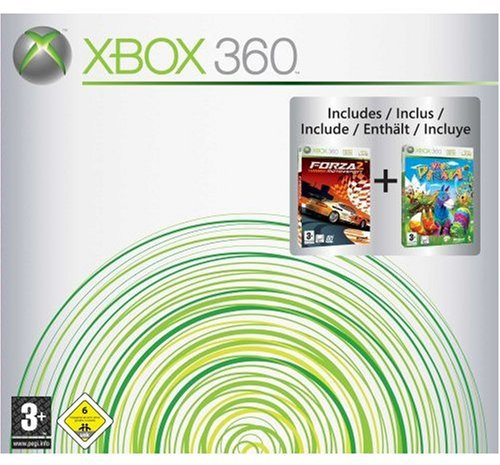 Console Xbox 360 Value Pack (inclus Forza Motorsport 2 + Viva Piñata)