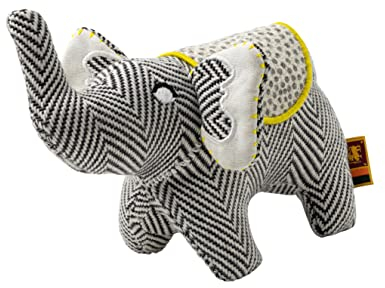 PetLove Resploot Cuddlers Elephant, Soft Dog & Puppy Toy with Squeaker, 100% recycled materials