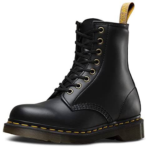 Dr Martens VEGAN 1460, Stivali Unisex Adulto, Nero (Black), 48
