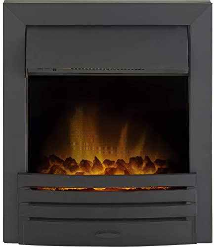 Adam Eclipse Electric Fire in Black