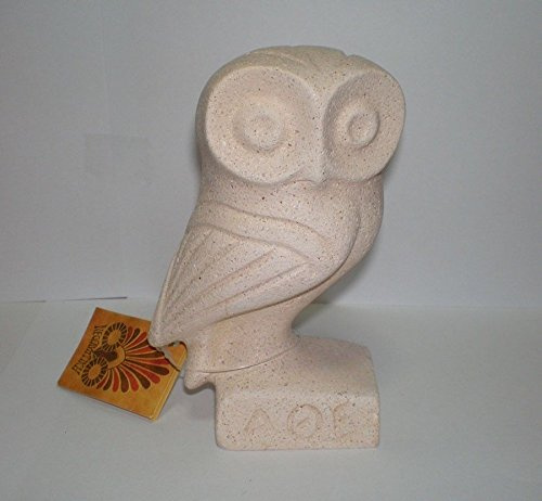 Owl of Wisdom – Athen – kykladische Kunst Skulptur – Göttin Athena Symbol