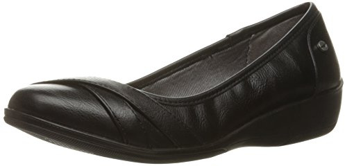 LifeStride Women's I-Loyal Flat, Black 1, 9 M US