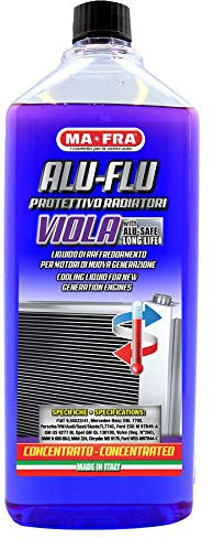 Ma-Fra Alu-Flu, Protettivo Radiatori, Liquido di Raffreddamento per Motori di Nuova Generazione, Colore Viola