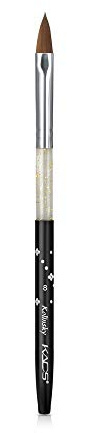 Pinceau en poils de martre Kolinsky pour ongles en acrylique, pour Nail Art, pose gel UV, vernis