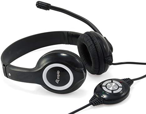 Equip USB-Headset, 245301, Schwarz