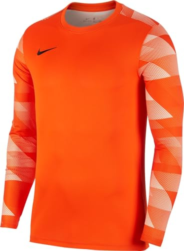 Nike Herren M Nk Df Park Iv JSY Ls Gk Shirt, Safety Orange/White/Black, L EU