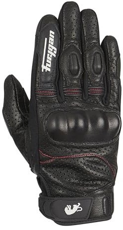 Furygan TD21 Lady Vented Gants Moto Cuir ventilé Femme - Protection et Confort, Résistance à l'abrasion, Ecran Tactile, Respirabilité Maximale