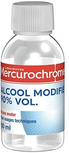 MERCUROCHROME - Alcool À 90° Modifié, 100Ml - le Lot De 4