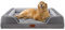 Comfort Expression Wasserdichtes orthopädisches Hundebett aus Schaumstoff für große Hunde Langlebiges Hundesofa Das Bequeme Haustierbett Abnehmbarer Waschbarer Bezug und rutschfeste Unterseite