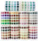 Ctpeng 12500 Stück 8mm Runde Punktaufkleber Klebepunkte Etiketten,Mini Washi Aufkleber Rund Markierungspunkte Bunt,Bullet Journal Sticker für Büro Schule Kalender(10 Rollen)