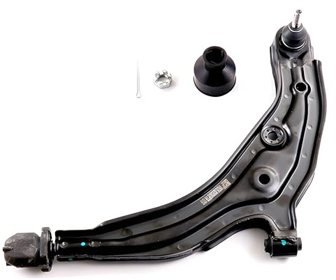 SKF Radaufhängung Lenker Längslenker mit Kugelgelenk mit synthetischem Fett VKDS 822030 B Vorderachse links Höhe 78 mm Länge 431 mm Breite 366 mm | Kompatibel mit: NISSAN MICRA II