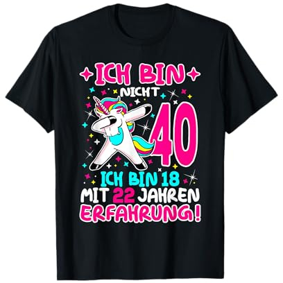 40 Geburtstag Frauen 40 Jahre Frau Lustig 40er T-Shirt
