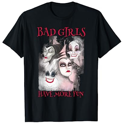 Disney Villains Bad Girls Have More Fun T-Shirt