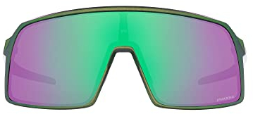 Oakley Herren Oo9406 Sutro Sonnenbrille, Matt-Silber-Grün Colorshift/Prizm Road Jade