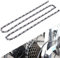 Fahrradkette, Cn HG73 8/9 Gang Aufladbare Kette 21/24/27 Gang für Rennrad Fahrrad (18-24 Geschwindigkeit)