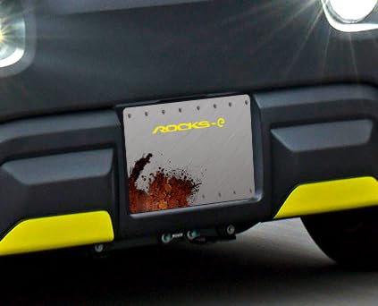 Dekor kompatibel mit Rocks-E | kompatibel mit ami Nummernschild Aufkleber Sticker RIFFEL