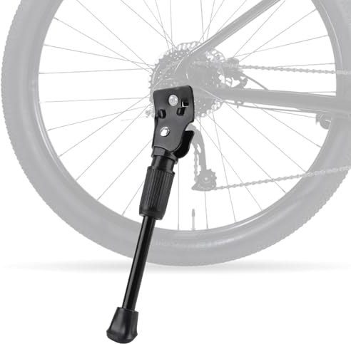 Universal Fahrradständer: Robuster Seitenständer für Kinder- und Mountainbikes, 16 Zoll, Aus Dauerhafter Aluminiumlegierung, Einseitiger Anti-Rutsch Stand, Höhenverstellbar für Mountainbike, Cityrad