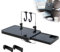 CLIUNT Car Steering Wheel Tray, Steering Wheel Table with Hook, Car Table for Laptop, Steering Wheel Laptop Holder, Foldable Hanging Rear Backseat Car Tray, Expandable Tray and Cup Slot