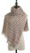 TQVLNMCR Schal Plaid Schal Winter Warm Kaschmir Frauen Lange Bandana Pashmina Foulard Weibliche Schals Quaste Schal(White)