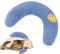 FmtwPhn Kissen für Hunde,Beruhigungskissen für Hunde,Hunde-Nackenkissen, weiches Kissen | Haustierkissen halber Donut, Welpenkissen Hundebettkissen, Haustier beruhigendes Spielzeug, Wurfkissen