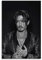 GOORAL Johnny Depp Schwarz-Weiß-Poster, Gemälde auf Leinwand, Wandkunst, Rollbild, Druck, Wohnzimmer, Wände, Dekoration, Häuser, 30 x 45 cm