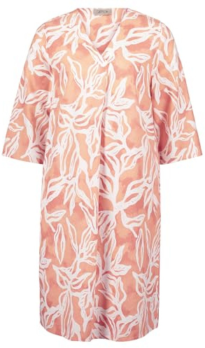 Cartoon Damen Sommerkleid mit Muster 36, Cream/Apricot